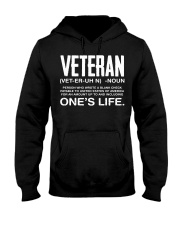 Veteran Definition Veterans Day Tee Shirt Hooded Sweatshirt thumbnail