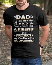 Dad He Can Play Like A Kid Give Advice Classic T-Shirt apparel-classic-tshirt-lifestyle-front-52