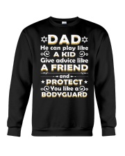 Dad He Can Play Like A Kid Give Advice Crewneck Sweatshirt thumbnail