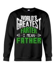 Father is world's greatest Crewneck Sweatshirt thumbnail