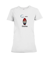 G is for Gnome Premium Fit Ladies Tee tile
