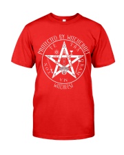 Protected by Witchcraft Classic T-Shirt front