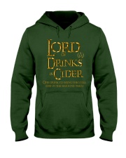 Lord of Drinks is Cider Hooded Sweatshirt front
