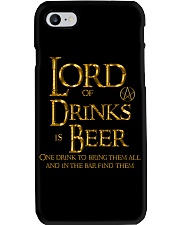 Lord of the Drinks is Beer Phone Case thumbnail