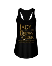 Lady of the Drinks is Cider Ladies Flowy Tank thumbnail
