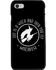 Life is a Witch then you fly Phone Case thumbnail