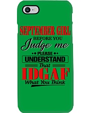 SEPTEMBER GIRL Z Phone Case tile