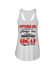 SEPTEMBER GIRL Z Ladies Flowy Tank tile