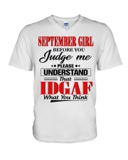 SEPTEMBER GIRL Z V-Neck T-Shirt tile