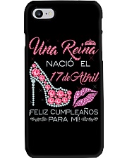 Camisetas Sublimadas para Mujer Reinas de Abril Phone Case thumbnail