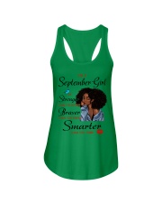 SEPTEMBER GIRL- D Ladies Flowy Tank tile