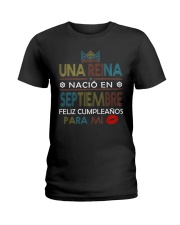 UNA REINA SEPTIEMBRE Ladies T-Shirt front