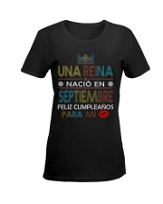 UNA REINA SEPTIEMBRE Ladies T-Shirt women-premium-crewneck-shirt-front