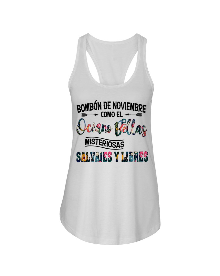 Bombón de Noviembre Ladies Flowy Tank