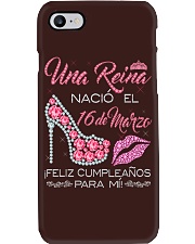 16 DE MARZO Phone Case thumbnail