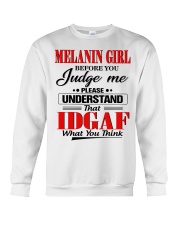 MELANIN GIRL Crewneck Sweatshirt tile