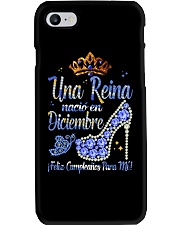 Camisetas sublimadas mujer reinas de diciembre Phone Case thumbnail