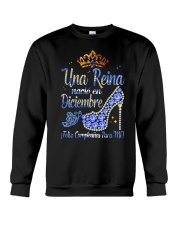 Camisetas sublimadas mujer reinas de diciembre Crewneck Sweatshirt thumbnail