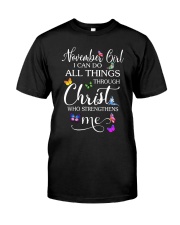 NOVEMBER GIRL Classic T-Shirt thumbnail