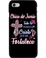 CHICA DE JUNIO Phone Case tile