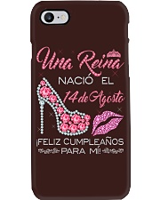 14 DE AGOSTO Phone Case tile