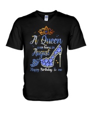 AUGUST QUEEN-D V-Neck T-Shirt thumbnail