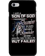 DECEMBER MAN - L Phone Case tile