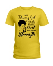 FEBRUARY GIRL Ladies T-Shirt tile