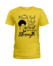 MARCH GIRL LHA Ladies T-Shirt tile