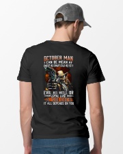 OCTOBER MAN Classic T-Shirt lifestyle-mens-crewneck-back-6