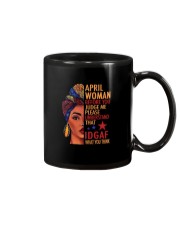 APRIL WOMAN Mug tile