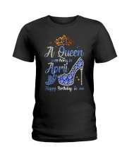 APRIL QUEEN Ladies T-Shirt front