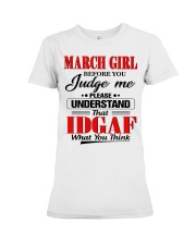 MARCH GIRL Z Premium Fit Ladies Tee tile
