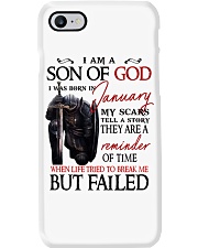 H- JANUARY MAN Phone Case tile