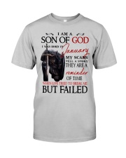 H- JANUARY MAN Classic T-Shirt front