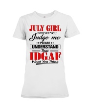 JULY GIRL Z Premium Fit Ladies Tee tile