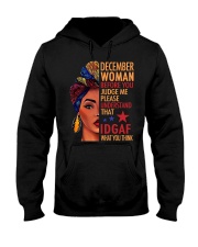 DECEMBER WOMAN Hooded Sweatshirt tile