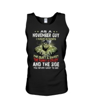 H - NOVEMBER GUY Unisex Tank thumbnail