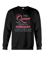 FEBRUARY QUEEN Crewneck Sweatshirt thumbnail