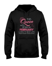 FEBRUARY QUEEN Hooded Sweatshirt thumbnail