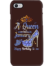 JANUARY QUEEN Phone Case tile