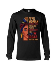 APRIL WOMAN Long Sleeve Tee tile