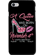 NOVEMBER QUEEN 4 Phone Case tile