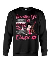 DECEMBER GIRL OVER 50 Crewneck Sweatshirt thumbnail