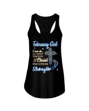 H - February Girl Ladies Flowy Tank thumbnail