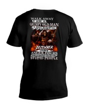 GRUMPY OLD MAN DECEEMBER V-Neck T-Shirt thumbnail