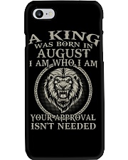 H - AUGUST KING Phone Case tile
