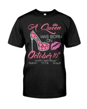 OCTOBER QUEEN 10 Classic T-Shirt tile