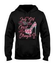 H - JULY GIRL Hooded Sweatshirt thumbnail