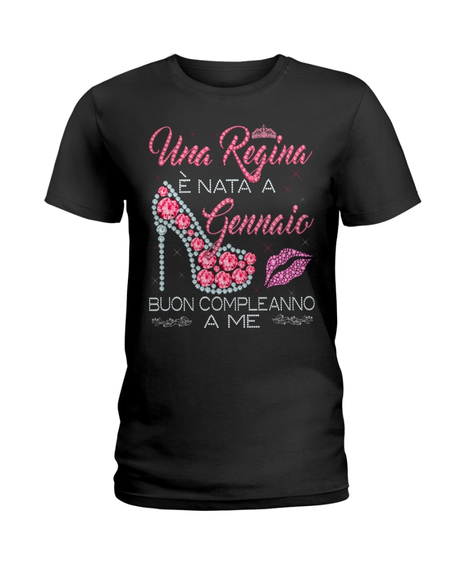 UNA REGINA GENNAIO Ladies T-Shirt
